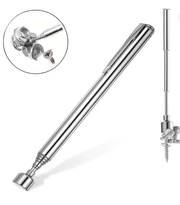 Magnetyczny Chwytak Teleskopowy do Śrubek i Metalowych Elementów