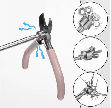 Magnetyczny Chwytak Teleskopowy do Śrubek i Metalowych Elementów