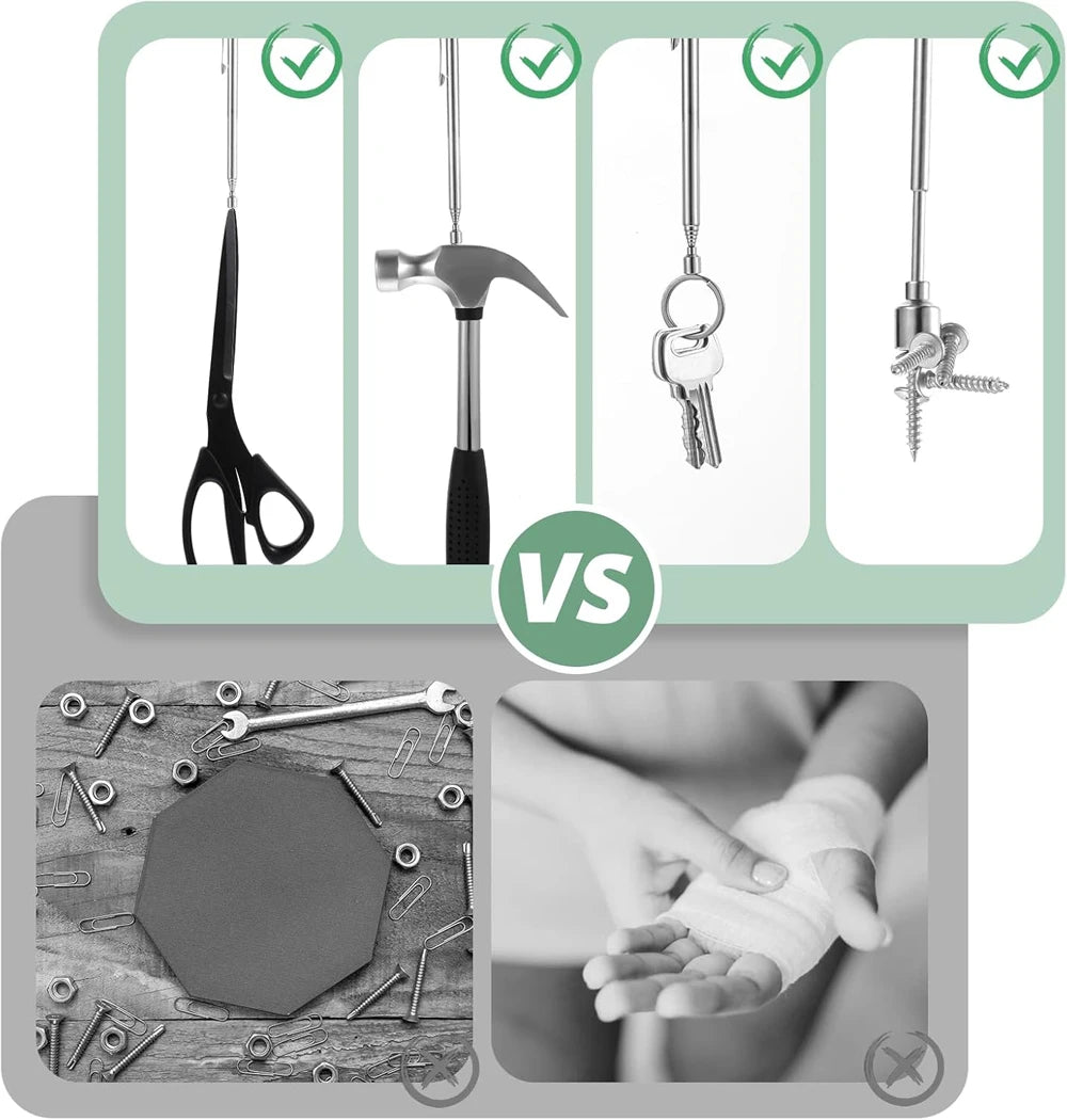 Magnetyczny chwytak teleskopowy